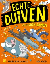 Omslag van Echte Duiven spetteren samen