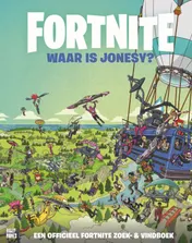 Omslag van Waar is Jonesy? Een zoek- en vindboek!
