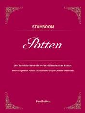 Omslag van STAMBOOM POTTEN