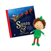 Omslag van Santa & De Pixies, pakket Pixiepop + Over hoe de Kerstman de Kerstman werd
