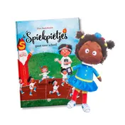 Omslag van De Spiekpietjes, pakket pop meisje donker + De Spiekpietjes gaan naar school (voordeelpakket boek + donker Spiekgrietje) (voordeelpakket) (voordeelpakket) (voordeelpakket) (voordeelpakket)