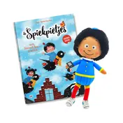 Omslag van De spiekpietjes, pakket een Sinterklaastraditie + spiekpietje Dickie