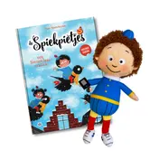 Omslag van De spiekpietjes, pakket een Sinterklaastraditie + spiekpietje Bob