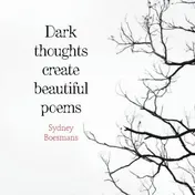 Omslag van Dark thoughts create beautiful poems