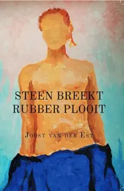 Omslag van Steen breekt. Rubber plooit.