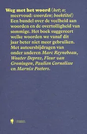 Omslag van Weg met het woord