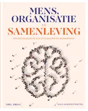 Omslag van Mens, organisatie en samenleving
