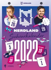 Omslag van Nerdland scheurkalender 2022