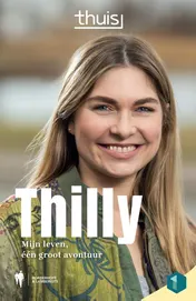 Omslag van Thilly. Mijn leven, één groot avontuur