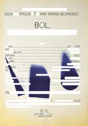 Omslag van Maria Blondeel. BOL,