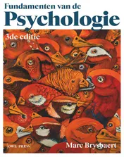 Omslag van Fundamenten van de psychologie