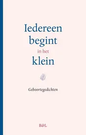 Omslag van Iedereen begint in het klein