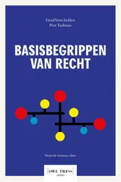 Omslag van Basisbegrippen van recht
