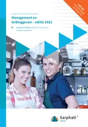 Omslag van Management en leidinggeven editie 2021 folio