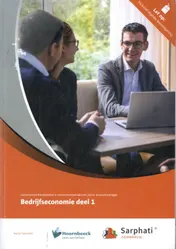 Omslag van Bedrijfseconomie deel 1 voor Hoornbeeck | combipakket