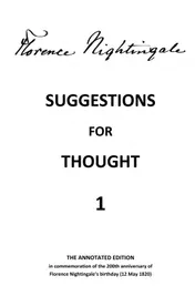 Omslag van Suggestions for Thought 1