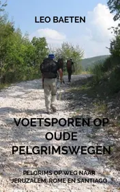 Omslag van Voetsporen op oude pelgrimswegen