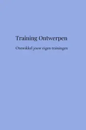 Omslag van Training Ontwerpen