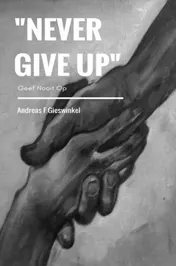 Omslag van "Never Give Up"