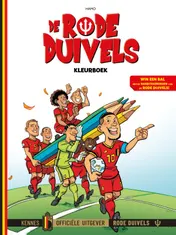 Omslag van De Rode Duivels: Kleurboek