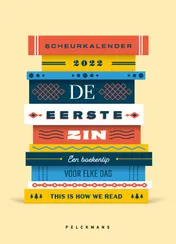 Omslag van De eerste zin - Scheurkalender