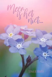 Omslag van Meer is het niet...