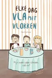 Omslag van Elke dag vla met vlokken