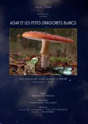 Omslag van AGAR ET LES PETITS DRAGONETS BLANCS