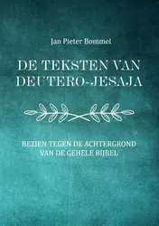 Omslag van De teksten van Deutero-Jesaja