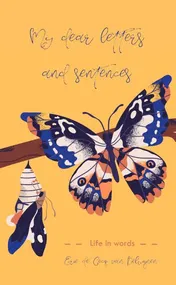 Omslag van My dear letters and sentences