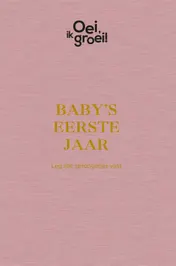 Omslag van Baby's eerste jaar