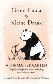Omslag van Grote Panda & Kleine Draak - affirmatiekaarten