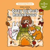 Omslag van Cozy bij het haardvuur