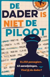 Omslag van De dader is niet de piloot