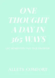 Omslag van One thought a day in 365 ways