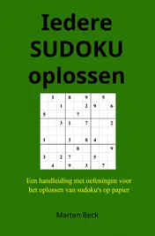 Omslag van Iedere SUDOKU oplossen