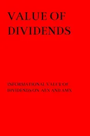 Omslag van Value of Dividends