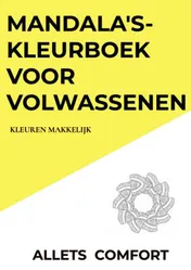 Omslag van Mandala's-kleurboek voor volwassenen-Kleuren Makkelijk-A5 Mini- Allets Comfort