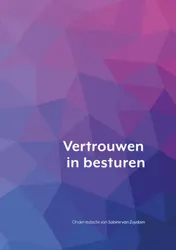 Omslag van Vertrouwen in besturen
