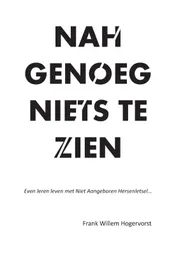 Omslag van NAHgenoeg niets te zien