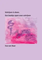 Omslag van Schrijfboek Schrijven is doen