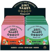 Omslag van Display Magneet spelletjes voor onderweg 2 in 1 games - 2T x 6E