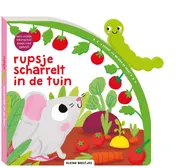 Omslag van Rupsje scharrelt in de tuin