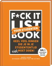 Omslag van F*ck it list voor Studenten