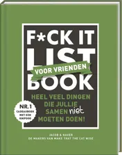 Omslag van F*ck it list book voor vrienden