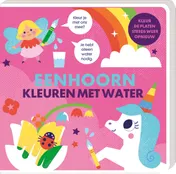 Omslag van Kleuren met water - Eenhoorn