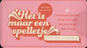 Omslag van Het is maar een spelletje - Voor sterke vrouwen