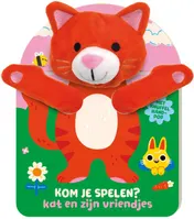 Omslag van Handpopboek Kom je Spelen? - Kat