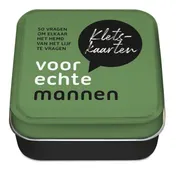 Omslag van Kletskaarten voor echte mannen