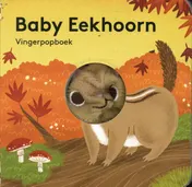 Omslag van Vingerpopboekje Baby eekhoorn